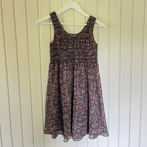 Vintage Floral Mini Dress